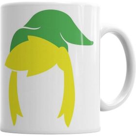 Humuts Porselen Beyaz Hair Style Zelda Kupa Bardak