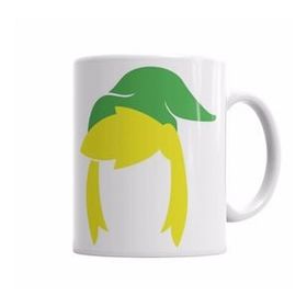Humuts Porselen Beyaz Hair Style Zelda Kupa Bardak