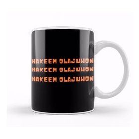 Humuts Porselen Beyaz Hakeem Olajuwon Basketball Gifts Vintage Retro Rainbow Quotes For Boys And Dad Kupa Bardak