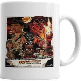 Humuts Porselen Beyaz Indiana Jones Kupa Bardak
