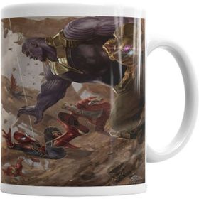 Humuts Porselen Beyaz Infinity War Kupa Bardak