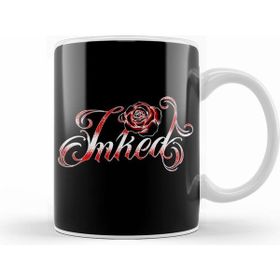 Humuts Porselen Beyaz Inked Tattooed Tattoo Lovers Tattoo Artists Kupa Bardak