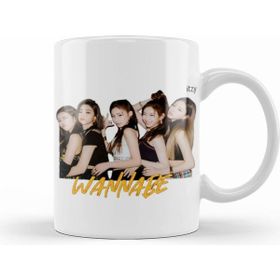 Humuts Porselen Beyaz Itzy Logo Kupa Bardak