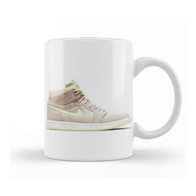 Humuts Porselen Beyaz Jordan 1 High Zoom Cmft Lemon Twist Kupa Bardak