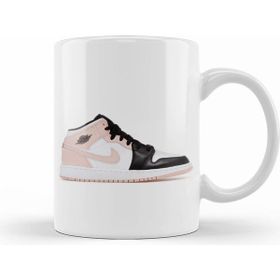 Humuts Porselen Beyaz Jordan 1 Mid Arctic Orange Black Toe Crimson Tint White Arctic Kupa Bardak