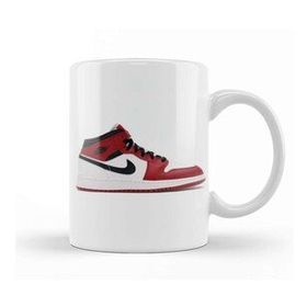 Humuts Porselen Beyaz Jordan 1 Mid Chicago Gs Kupa Bardak