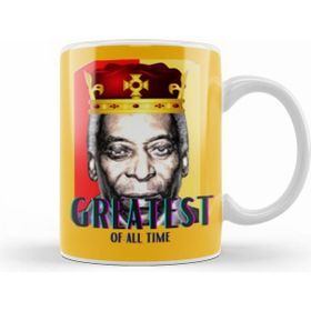 Humuts Porselen Beyaz King Pelé 10 Greatest Of All Time Kupa Bardak