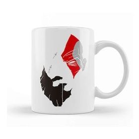 Humuts Porselen Beyaz Kratos God Of War Ideas Kupa Bardak
