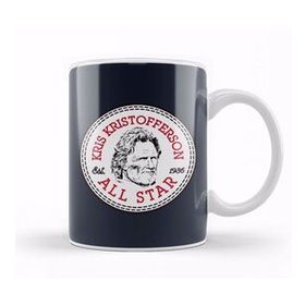 Humuts Porselen Beyaz Kris Kristofferson Converse All Star Icon Kupa Bardak