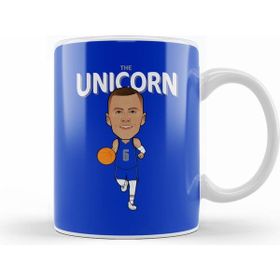 Humuts Porselen Beyaz Kristaps Porzingis The Unicorn Kupa Bardak