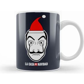 Humuts Porselen Beyaz La Casa De Navidad Money Heist Christmas Kupa Bardak