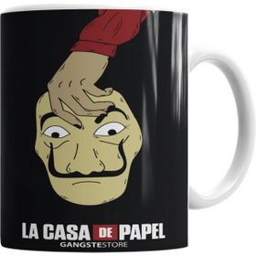 Humuts Porselen Beyaz La Casa De Papel 02 Kupa Bardak