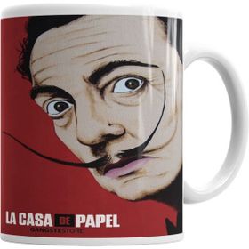 Humuts Porselen Beyaz La Casa De Papel 04 Kupa Bardak