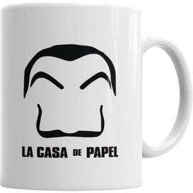 Humuts Porselen Beyaz La Casa De Papel 08 Kupa Bardak