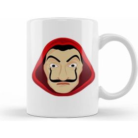 Humuts Porselen Beyaz La Casa De Papel Amazing Kupa Bardak