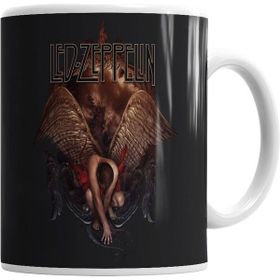 Humuts Porselen Beyaz Led Zeppelin Kupa Bardak