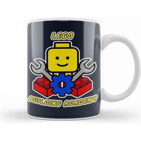 Humuts Porselen Beyaz Lego Bulding Academy Kupa Bardak
