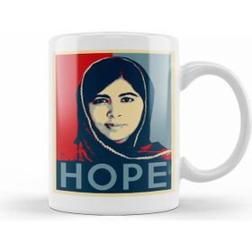 Humuts Porselen Beyaz Malala Yousafzai Kupa Bardak