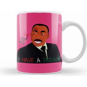 Humuts Porselen Beyaz Martin Luther King Kupa Bardak