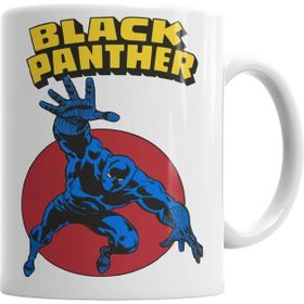 Humuts Porselen Beyaz Marvel Comics Pantera Negra 1978 Kupa Bardak