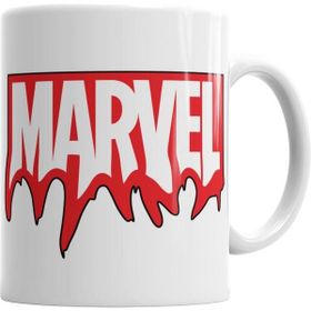 Humuts Porselen Beyaz Marvel Derretıda Kupa Bardak