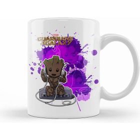 Humuts Porselen Beyaz Marvel Guardıans Of The Galaxy Grot Kupa Bardak