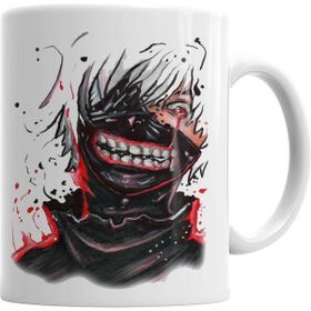 Humuts Porselen Beyaz Masculina Anime Kupa Bardak