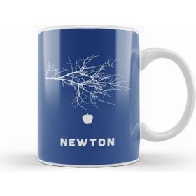 Humuts Porselen Beyaz Maths And Science Isaac Newton Apple Tree Kupa Bardak
