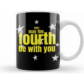 Humuts Porselen Beyaz May The 4th Be With You May The 4th Be With You On Kupa Bardak