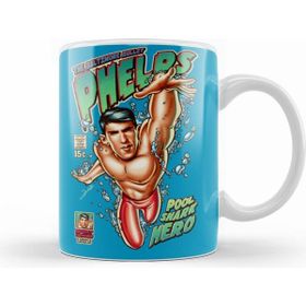 Humuts Porselen Beyaz Michael Phelps The Baltimore Bullet Phelps Kupa Bardak