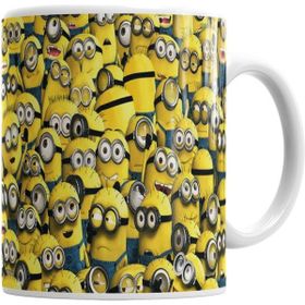 Humuts Porselen Beyaz Minion 02 Kupa Bardak