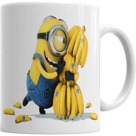 Humuts Porselen Beyaz Minion Wars Kupa Bardak