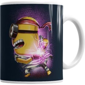 Humuts Porselen Beyaz Minions Kupa Bardak