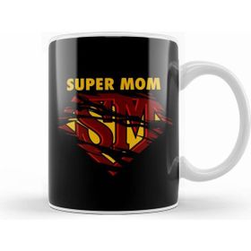 Humuts Porselen Beyaz Mother Best Mom Super Hero Süperanne Kupa Bardak