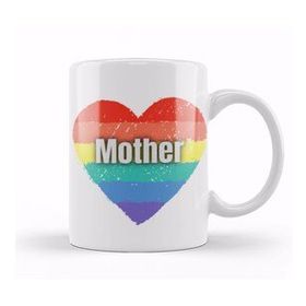 Humuts Porselen Beyaz Mothers Day 2021 Mommy Rainbows Mothers Day Kupa Bardak