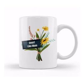 Humuts Porselen Beyaz Mothers Day Mom Is A Trooper Kupa Bardak
