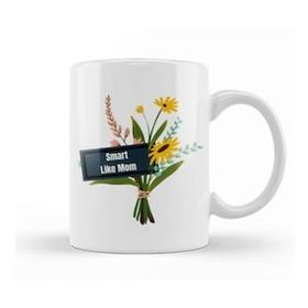 Humuts Porselen Beyaz Mothers Day Mom Is A Trooper Kupa Bardak