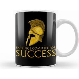 Humuts Porselen Beyaz Motivational Inspiring Stoic Mindset Sacrifice Comfort Kupa Bardak