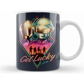 Humuts Porselen Beyaz Movie Daft Punk Get Lucky Kupa Bardak