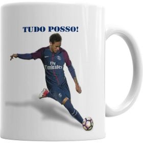 Humuts Porselen Beyaz Neymar Jr Tudo Posso Kupa Bardak