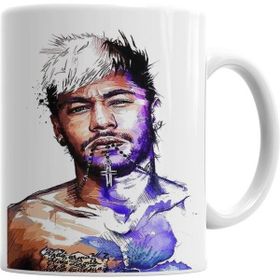 Humuts Porselen Beyaz Neymar Kupa Bardak