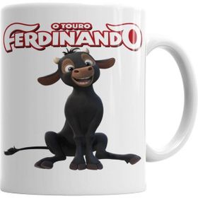 Humuts Porselen Beyaz O Touro Ferdinando Kupa Bardak