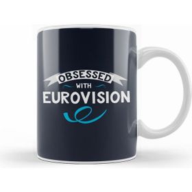 Humuts Porselen Beyaz Obsessed With Eurovision Kupa Bardak