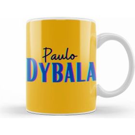 Humuts Porselen Beyaz Paulo Dybala Kupa Bardak