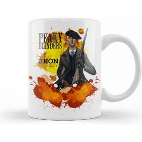 Humuts Porselen Beyaz Peaky Blinders Jhon Shelby Kupa Bardak