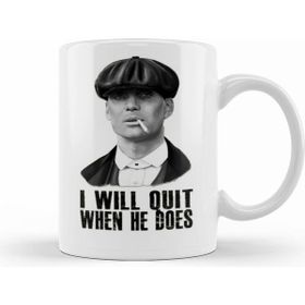 Humuts Porselen Beyaz Peaky Blinders Kupa Bardak