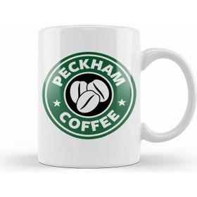Humuts Porselen Beyaz Peckham Coffee Starbucks Kupa Bardak