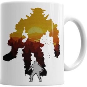 Humuts Porselen Beyaz Shadow Of The Colossus Kupa Bardak