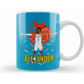 Humuts Porselen Beyaz Shai Gilgeous Alexander Shai Gilgeous Alexander Vintage Art Legend Basketball Gift Vintage Retro Style Kupa Bardak