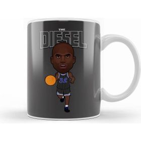 Humuts Porselen Beyaz Shaquille Oneal The Diesel Kupa Bardak